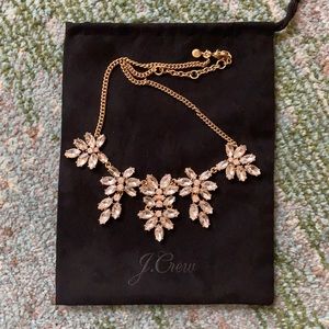 J. Crew Rhinestone Statement Necklace
